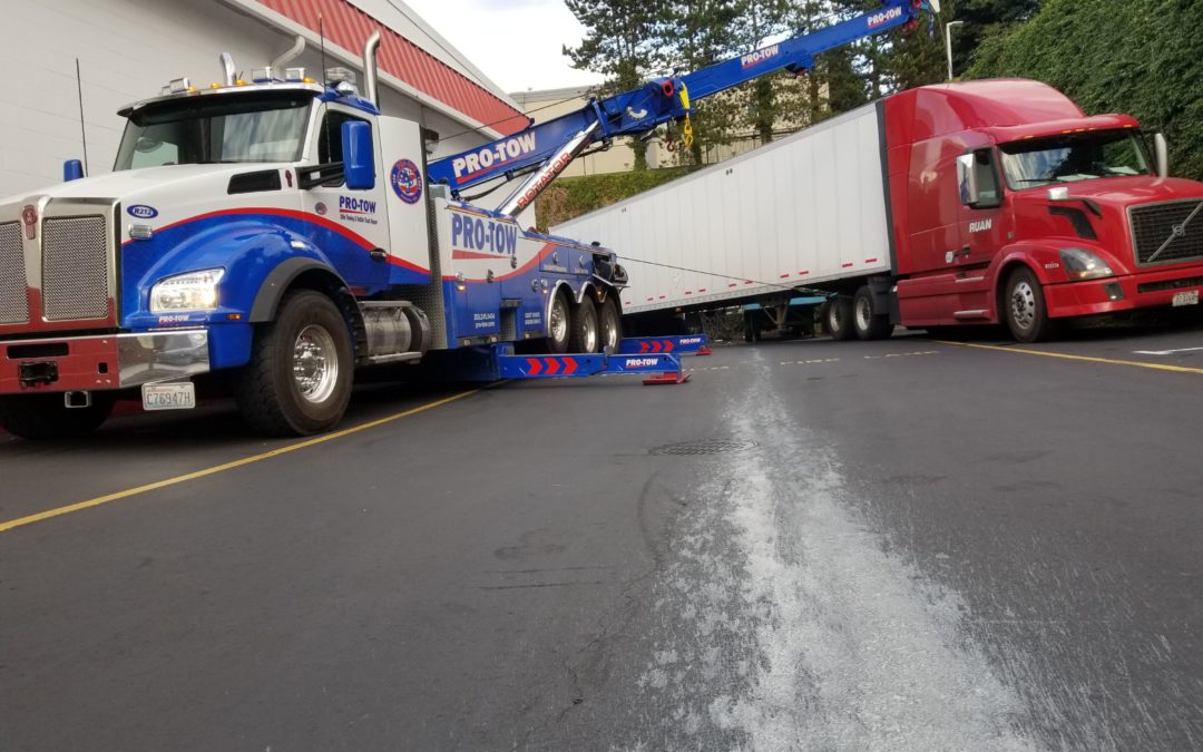 Up and Over: Getting a Semi-Truck Out of a Pickle