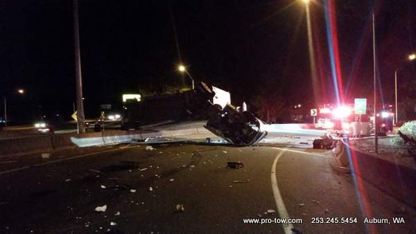 Semi Truck Accident Auburn, WA