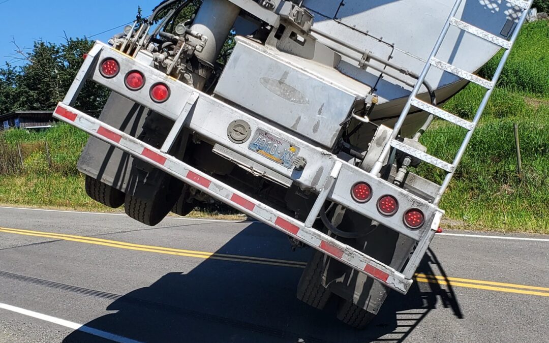 Tipsy Tanker Truck Recovery