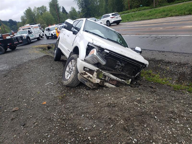 Ford F350 at Cedar Grove Accident Recovery