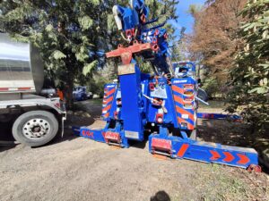 Pro-Tow hooks the tanker up for emergency fleet towing.