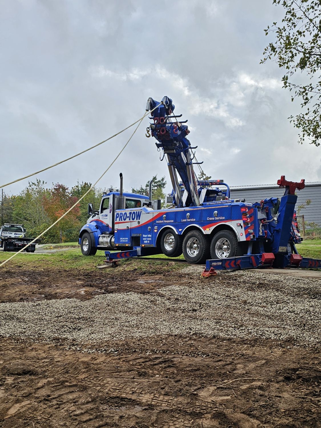 heavy duty rotator wrecker