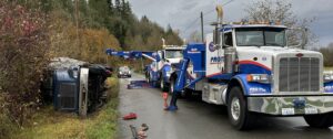 Pro-Tow semi-truck recovery Fall City, WA