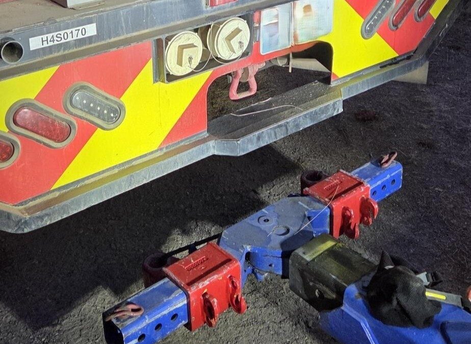 Long Lake Wildfire flat tire