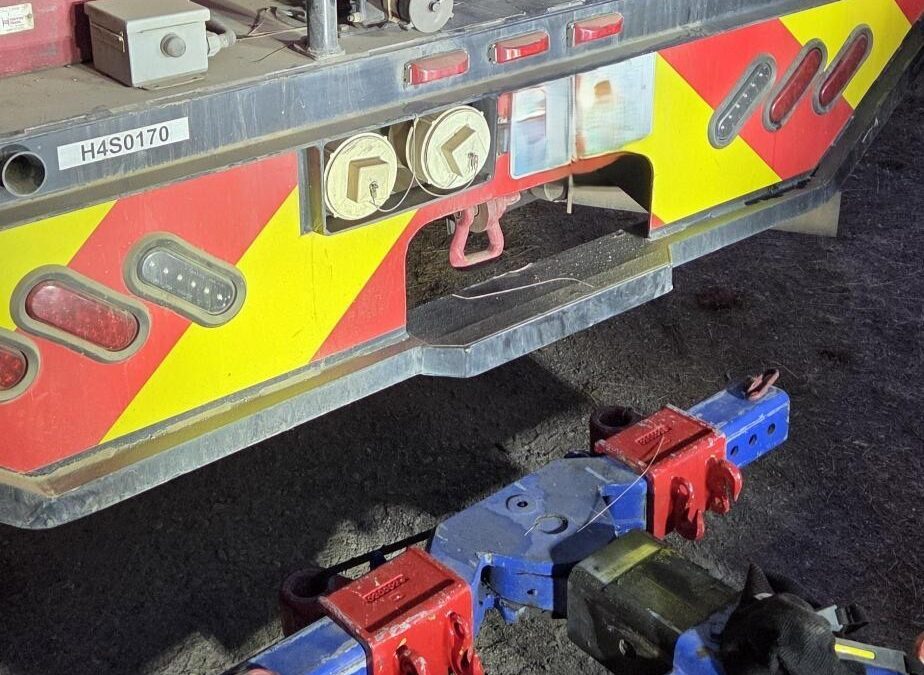 Long Lake Wildfire flat tire