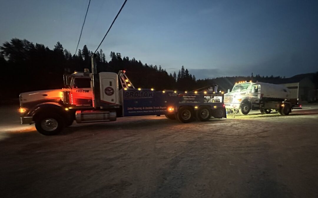 Propane Truck Recovery in Idaho