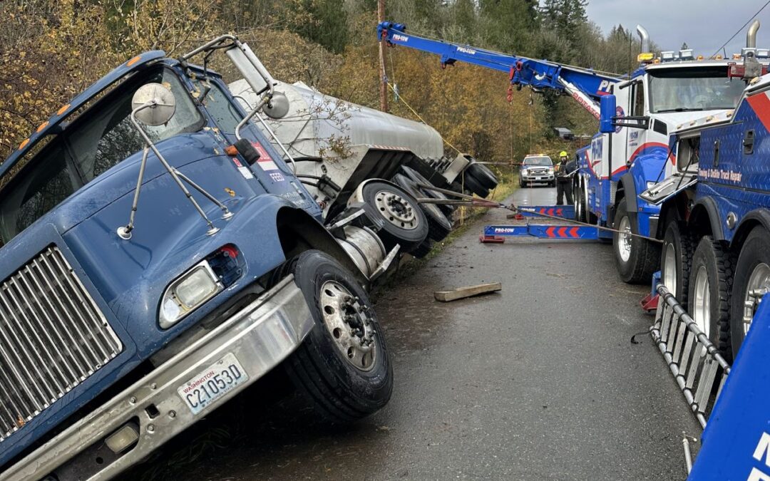 semi-truck recovery in Washington state